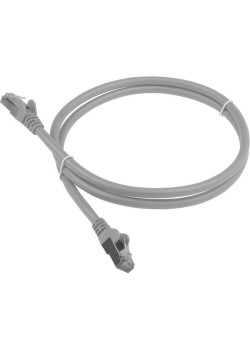 Патч-корд Lanmaster LAN-PC45/S6-2.0-GY FTP вилка RJ-45-вилка RJ-45 кат.6 2м серый LSZH (уп.:1шт)