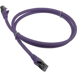 Патч-корд Lanmaster LAN-PC45/S6A-2.0-VI FTP RJ-45 вил.-вилка RJ-45 кат.6A 2м фиолетовый LSZH