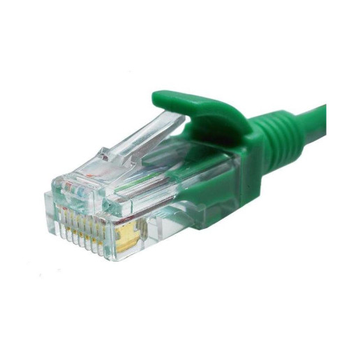 Патч-корд Suprlan 10-0159 UTP RJ-45 вил.-вилка RJ-45 кат.5E 3м зеленый LSZH 26AWG