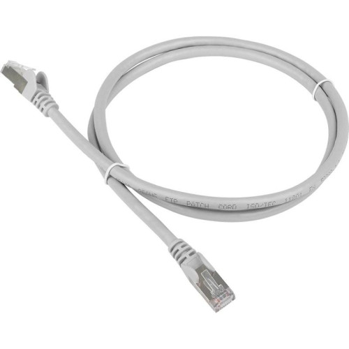 Патч-корд Lanmaster TWT-45-45-7.0/S-GY FTP RJ-45 вил.-вилка RJ-45 кат.5E 7м серый ПВХ (уп.:1шт)