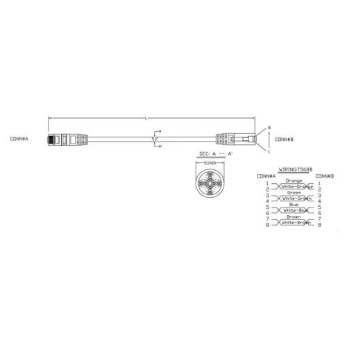 Патч-корд Hyperline PC-LPM-UTP-RJ45-RJ45-C5e-3M-LSZH-WH PC-LPM-UTP-RJ45-RJ45-C5E-3M UTP RJ-45 вил.-вилка RJ-45 кат.5E 3м белый LSZH 24AWG