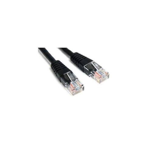 Патч-корд Lanmaster TWT-45-45-0.5-BK UTP RJ-45 вил.-вилка RJ-45 кат.5E 0.5м черный ПВХ (уп.:1шт)