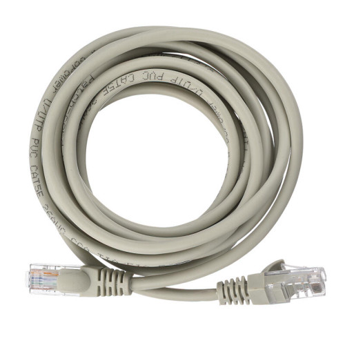 Патч-корд GoPower RJ-45 (m)-RJ-45 (m) 3.0м кат.5е ПВХ 26AWG CCA серый в пакете (1/100) Патч-корд GoPower RJ-45 (m)-RJ-45 (m) 3.0м кат.5е ПВХ 26AWG CCA серый в пакете (1/100)