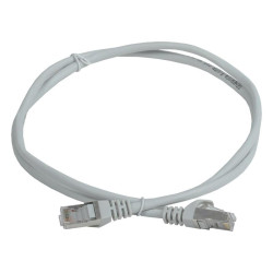 Патч-корд ITK PC01-C5EF-05M-G FTP RJ-45 вил.-вилка RJ-45 кат.5E 0.5м серый ПВХ (уп.:1шт)