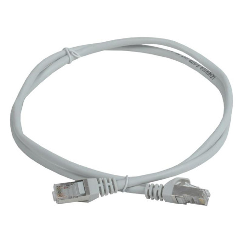Патч-корд ITK PC01-C5EF-05M-G FTP RJ-45 вил.-вилка RJ-45 кат.5E 0.5м серый ПВХ (уп.:1шт)