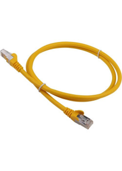 Патч-корд Lanmaster LAN-PC45/S6A-5.0-YL FTP RJ-45 вил.-вилка RJ-45 кат.6A 5м желтый LSZH (уп.:1шт)