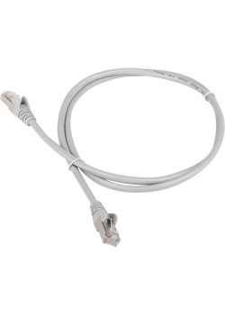 Кабель Патч-корд Lanmaster FTP TWT-45-45-5.0/S6-GY вилка RJ-45-вилка RJ-45 кат.6 5м серый ПВХ (уп.:1шт)