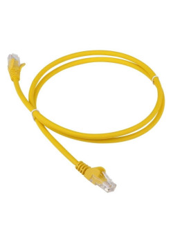 Патч-корд Lanmaster LAN-PC45/U6-5.0-YL UTP RJ-45 вил.-вилка RJ-45 кат.6 5м желтый LSZH