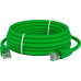 GCR Патч-корд прямой 20.0m UTP кат.6, зеленый, 24 AWG, ethernet high speed, RJ45, T568B, GCR-52394