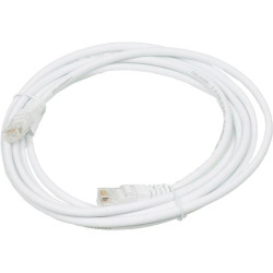 Патч-корд Lanmaster LAN-PC45/U5E-3.0-WH UTP RJ-45 вил.-вилка RJ-45 кат.5E 3м белый LSZH (уп.:1шт)