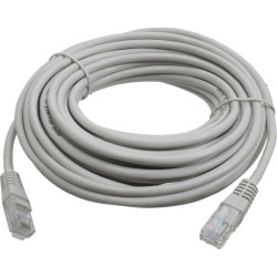 Патч-корд Lanmaster LAN-PC45/U5E-5.0-GY UTP RJ-45 вил.-вилка RJ-45 кат.5E 5м серый LSZH (уп.:1шт)