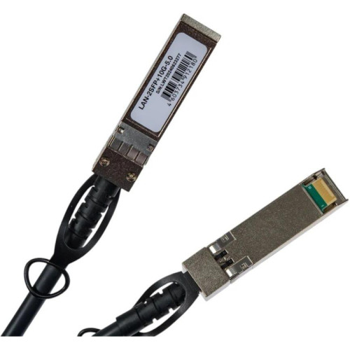 Сборка кабельная Lanmaster LAN-2SFP+10G-5.0 SFP+-SFP+ 5м черный Сборка кабельная Lanmaster LAN-2SFP+10G-5.0 SFP+-SFP+ 5м черный