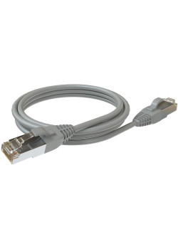 Патч-корд Sysmatrix PC 4545.5ES26.3LSZHGY F/UTP RJ-45 вил.-вилка RJ-45 кат.5E 3м серый LSZH