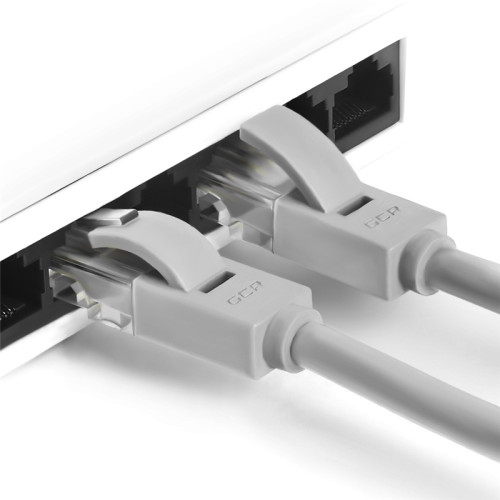 Greenconnect Патч-корд прямой 30.0m, UTP кат.5e, серый, позолоченные контакты, 24 AWG, литой, GCR-LNC03-30.0m, ethernet high speed 1 Гбит/с, RJ45, T568B Greenconnect Патч-корд прямой 30.0m, UTP кат.5e, серый, позолоченные контакты, 24 AWG, литой, GCR-LNC03-30.0m, ethernet high speed 1 Гбит/с, RJ45, T568B