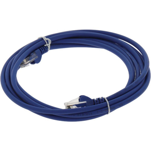 Патч-корд Lanmaster LAN-PC45/U5E-3.0-BL UTP RJ-45 вил.-вилка RJ-45 кат.5E 3м синий LSZH (уп.:1шт) Патч-корд Lanmaster LAN-PC45/U5E-3.0-BL UTP RJ-45 вил.-вилка RJ-45 кат.5E 3м синий LSZH (уп.:1шт)