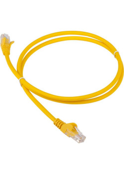 Патч-корд Lanmaster LAN-PC45/U6-2.0-YL UTP RJ-45 вил.-вилка RJ-45 кат.6 2м желтый LSZH