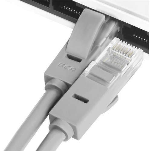 Greenconnect Патч-корд прямой 30.0m, UTP кат.5e, серый, позолоченные контакты, 24 AWG, литой, GCR-LNC03-30.0m, ethernet high speed 1 Гбит/с, RJ45, T568B Greenconnect Патч-корд прямой 30.0m, UTP кат.5e, серый, позолоченные контакты, 24 AWG, литой, GCR-LNC03-30.0m, ethernet high speed 1 Гбит/с, RJ45, T568B