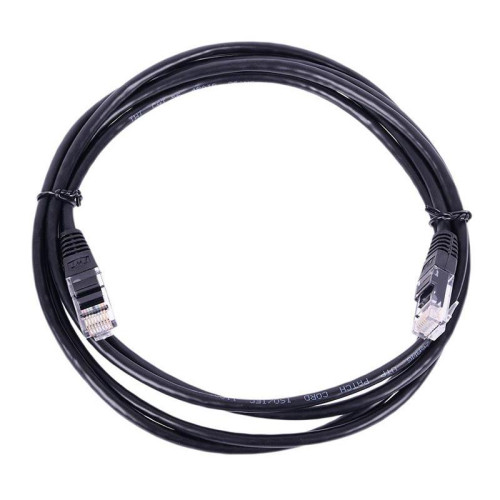 Патч-корд Lanmaster TWT-45-45-0.5-BK UTP RJ-45 вил.-вилка RJ-45 кат.5E 0.5м черный ПВХ (уп.:1шт)