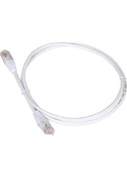 Патч-корд Lanmaster TWT-45-45-7.0-WH UTP RJ-45 вил.-вилка RJ-45 кат.5E 7м белый ПВХ