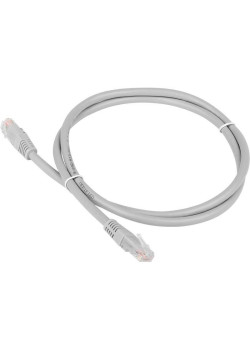 Патч-корд Lanmaster TWT-45-45-10/6-GY UTP RJ-45 вил.-вилка RJ-45 кат.6 10м серый ПВХ