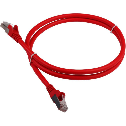 Патч-корд Lanmaster LAN-PC45/S6-2.0-RD FTP вилка RJ-45-вилка RJ-45 кат.6 2м красный LSZH (уп.:1шт)