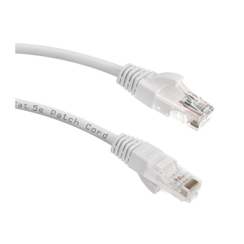 Патч-корд Lanmaster LAN-PC45/U5E-1.0-WH UTP RJ-45 вил.-вилка RJ-45 кат.5E 1м белый LSZH (уп.:1шт)
