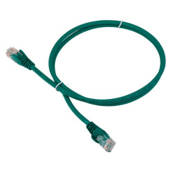 Патч-корд Lanmaster LAN-PC45/U5E-2.0-GN UTP RJ-45 вил.-вилка RJ-45 кат.5E 2м зеленый LSZH (уп.:1шт)