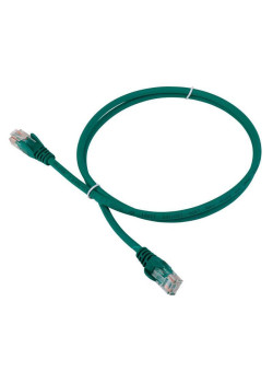 Патч-корд Lanmaster LAN-PC45/U5E-2.0-GN UTP RJ-45 вил.-вилка RJ-45 кат.5E 2м зеленый LSZH (уп.:1шт)