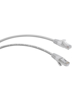 Патч-корд Cabeus PC-FTP-RJ45-CAT.6-1M-LSZH F/UTP RJ-45 вил.-вилка RJ-45 кат.6 1м серый LSZH