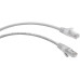 Патч-корд Cabeus PC-FTP-RJ45-CAT.6-1M-LSZH F/UTP RJ-45 вил.-вилка RJ-45 кат.6 1м серый LSZH
