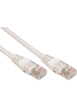 Патч-корд Rexant 18-1004 UTP RJ-45 вил.-вилка RJ-45 кат.5E 1.5м серый ПВХ