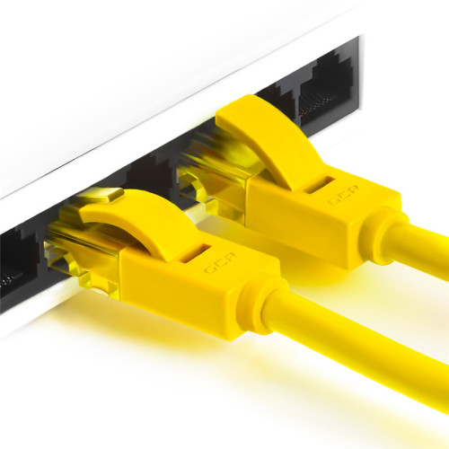 Greenconnect Патч-корд прямой 2.0m, UTP кат.5e, желтый, позолоченные контакты, 24 AWG, литой, GCR-LNC02-2.0m, ethernet high speed 1 Гбит/с, RJ45, T568B Greenconnect Патч-корд прямой 2.0m, UTP кат.5e, желтый, позолоченные контакты, 24 AWG, литой, GCR-LNC02-2.0m, ethernet high speed 1 Гбит/с, RJ45, T568B
