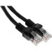 Патч-корд Premier PP12-1M/BK 1000Гбит/с UTP 4 пары cat.5E CCA molded 1м черный RJ-45 (m)-RJ-45 (m)
