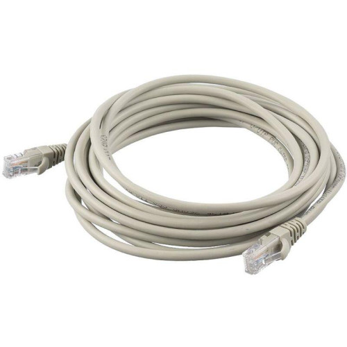 Патч-корд/ Патч-корд GoPower RJ-45 (m)-RJ-45 (m) 5.0м кат.5е ПВХ 26AWG CCA серый в пакете (1/50) Патч-корд/ Патч-корд GoPower RJ-45 (m)-RJ-45 (m) 5.0м кат.5е ПВХ 26AWG CCA серый в пакете (1/50)