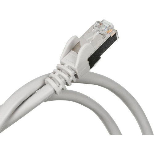 Патч-корд Lanmaster TWT-45-45-1.0/S-GY FTP RJ-45 вил.-вилка RJ-45 кат.5E 1м серый ПВХ (уп.:1шт)