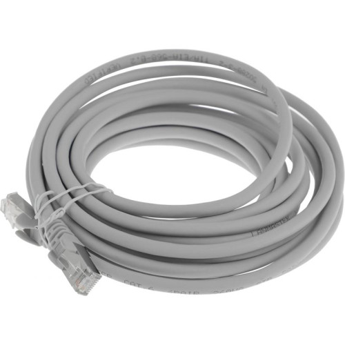 Патч-корд Lanmaster LAN-PC45/S6-5.0-GY FTP RJ-45 вил.-вилка RJ-45 кат.6 5м серый LSZH (уп.:1шт)
