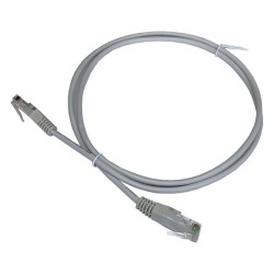 Патч-корд Lanmaster TWT2-45-45-1.0-GY UTP RJ-45 вил.-вилка RJ-45 кат.5E 1м серый ПВХ