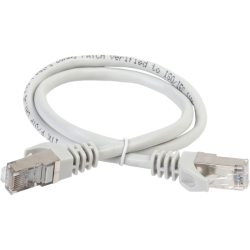 Патч-корд ITK PC01-C5EF-1M5 FTP RJ-45 вил.-вилка RJ-45 кат.5E 1.5м серый ПВХ (уп.:1шт)