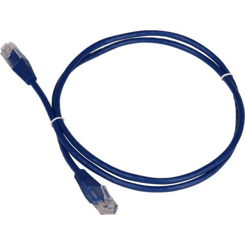 Патч-корд Lanmaster TWT-45-45-15-BL UTP RJ-45 вил.-вилка RJ-45 кат.5E 15м синий ПВХ (уп.:1шт)