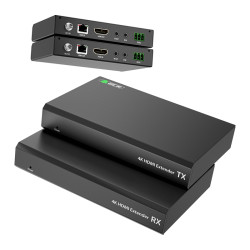 GCR PRO Удлинитель HDMI по витой паре с поддержкой HDBaseT 4K до 40М, 1080P до 70М передатчик + приемник, 4:2:0, 2-Way IR & POC, RS232, GCR-54691