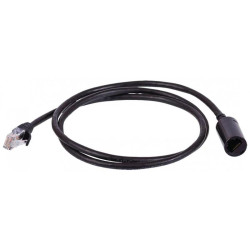 Патч-корд Lanmaster LAN-PCEXT/U5E-5.0-BK UTP RJ-45 мод.-вилка RJ-45 кат.5E 5м серый LSZH (уп.:1шт)