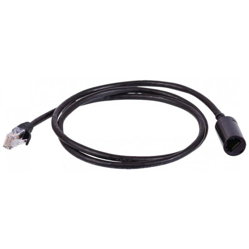 Патч-корд Lanmaster LAN-PCEXT/U5E-5.0-BK UTP RJ-45 мод.-вилка RJ-45 кат.5E 5м серый LSZH (уп.:1шт)