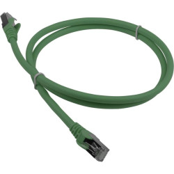 Патч-корд Lanmaster LAN-PC45/S6A-5.0-GN FTP RJ-45 вил.-вилка RJ-45 кат.6A 5м зеленый LSZH (уп.:1шт)
