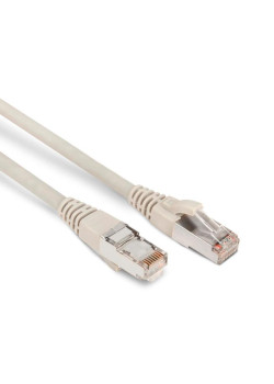 Патч-корд Hyperline PC-LPM-STP-RJ45-RJ45-C6-1M-LSZH-GY PC-LPM-STP-RJ45-RJ45-C6-1M U/FTP RJ-45 вил.-вилка RJ-45 кат.6 1м серый LSZH 26AWG