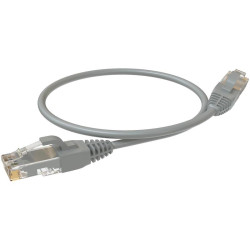Патч-корд Sysmatrix PC 4545.5EU26.03LSZHGY U/UTP RJ-45 вил.-вилка RJ-45 кат.5E 0.3м серый LSZH