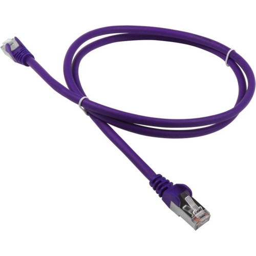 Патч-корд Lanmaster LAN-PC45/U5E-2.0-VI UTP RJ-45 вил.-вилка RJ-45 кат.5E 2м фиолетовый LSZH (уп.:1шт)