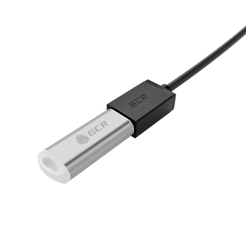 GCR Переходник USB Hub Type-C гибкий 1.2m разветвитель на 3 USB порта, СМ / 3 х AF, черный, GCR-55311