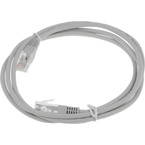 Патч-корд Lanmaster TWT-45-45-1.5-GY UTP RJ-45 вил.-вилка RJ-45 кат.5E 1.5м серый ПВХ (уп.:1шт)
