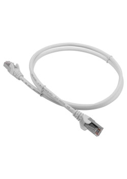 Патч-корд Lanmaster LAN-PC45/S5E-1.0-WH FTP RJ-45 вил.-вилка RJ-45 кат.5E 1м белый LSZH (уп.:1шт)