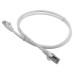 Патч-корд Lanmaster LAN-PC45/S5E-1.0-WH FTP RJ-45 вил.-вилка RJ-45 кат.5E 1м белый LSZH (уп.:1шт)